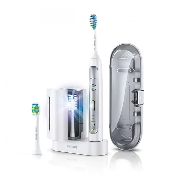 Szczoteczka soniczna Philips Sonicare FlexCare Platinum z sanitizerem i etui podróżnym