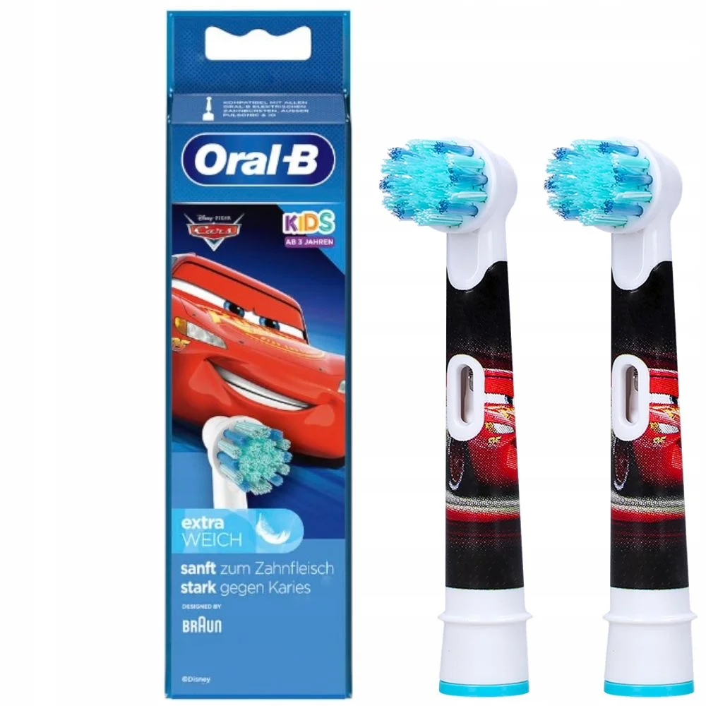 Końcówki Oral-B Extra Soft Stages Power Auta – 2 szt.