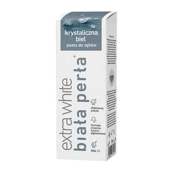 Pasta wybielająca Biała Perła Plus Krystaliczna Biel 75ml