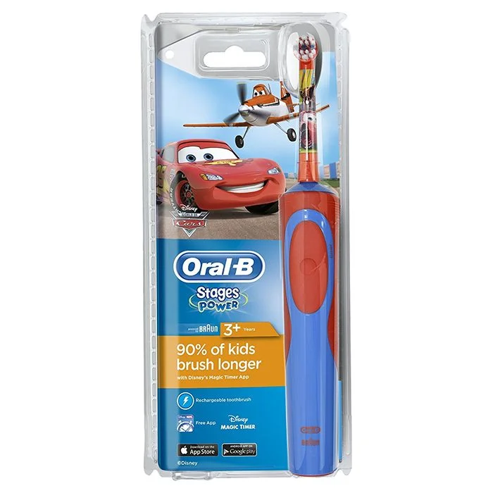 Szczoteczka elektryczna dla dziecka Oral-B Stages Power 900 Auta/Samoloty