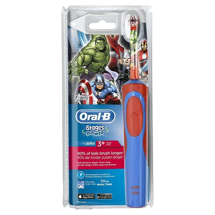Szczoteczka elektryczna dla dzieci Oral-B Stages Power 900 Avengers