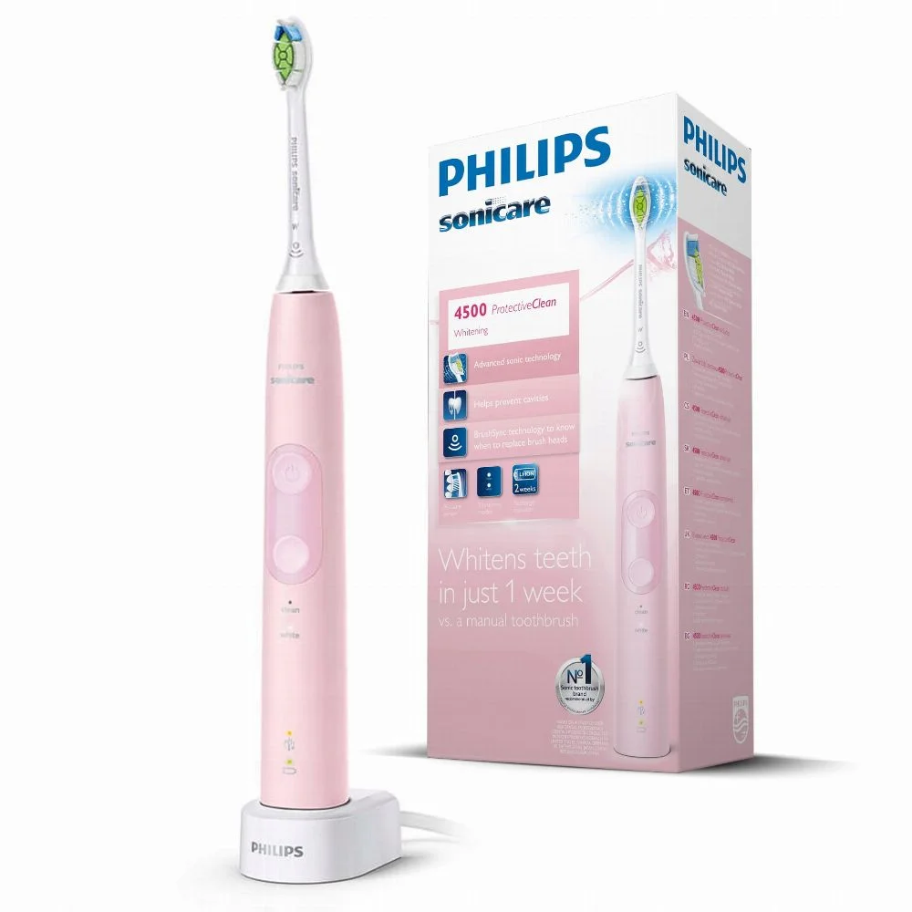 Szczoteczka soniczna Philips Sonicare Protective Clean 4500 Pink HX6836/24