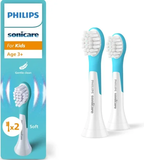 Philips Sonicare For Kids HX6032/90 – końcówki do szczoteczki sonicznej  dla dzieci 2 szt.