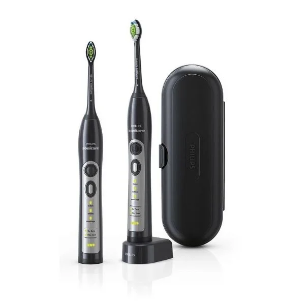 Zestaw 2 x szczoteczka soniczna Philips Sonicare FlexCare Black HX6912/51