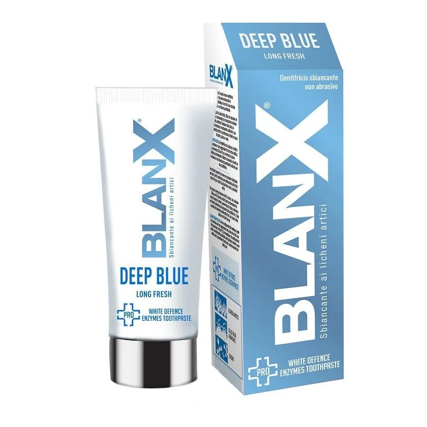 BLANX PRO Deep Blue 75 ml - pasta wybielająca do zębów z cynkiem