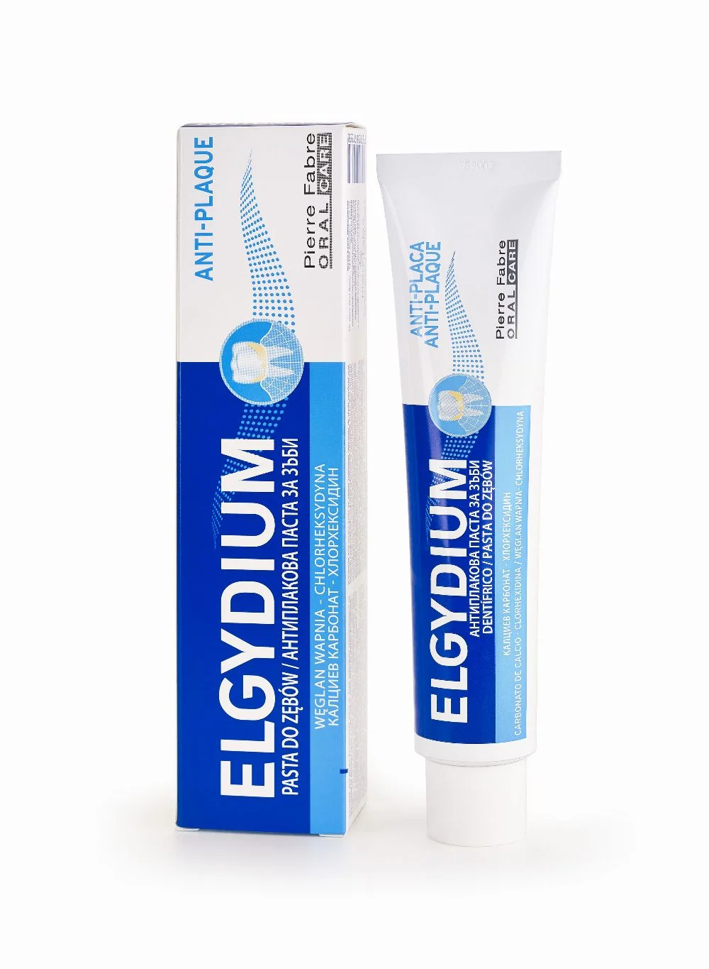 Antybakteryjna pasta do zębów z chlorheksydyną Elgydium AntiPlaque 75ml
