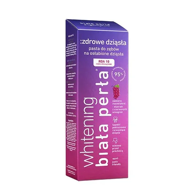 Pasta do zębów na osłabione dziąsła Biała Perła Whitening 75 ml