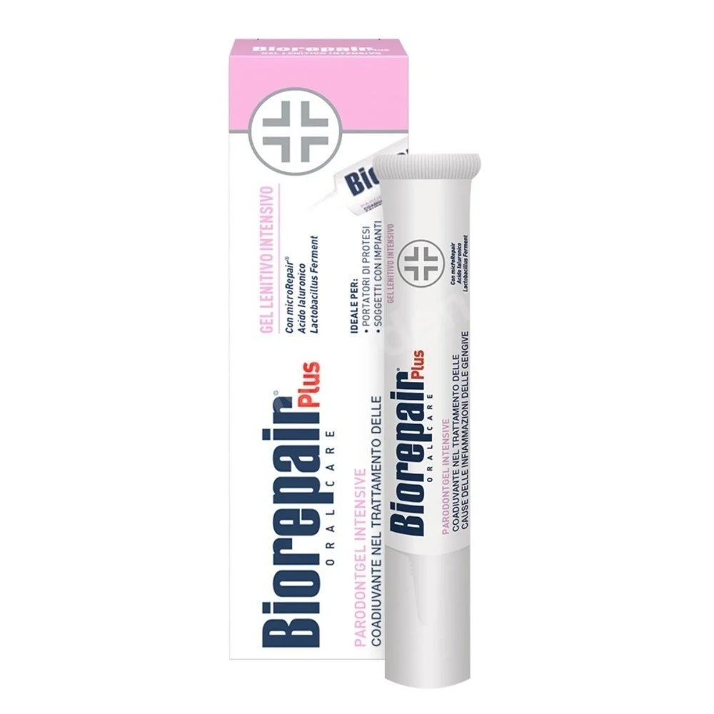 Biorepair Parodontgel – żel intensywnie łagodzący na podrażnione dziąsła 20 ml
