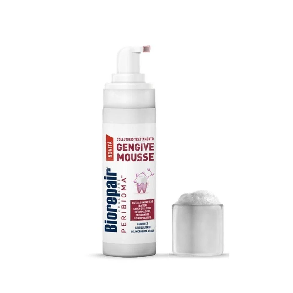 Biorepair PERIBIOMA –  kojąca pianka na dziąsła z probiotykami 200 ml