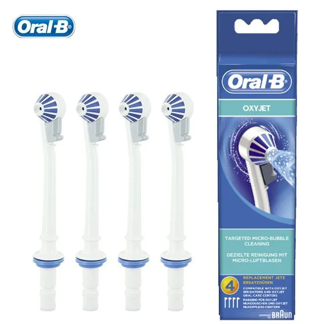 Braun Oral-B OxyJet ED17-4 – końcówki do irygatora 4 szt.
