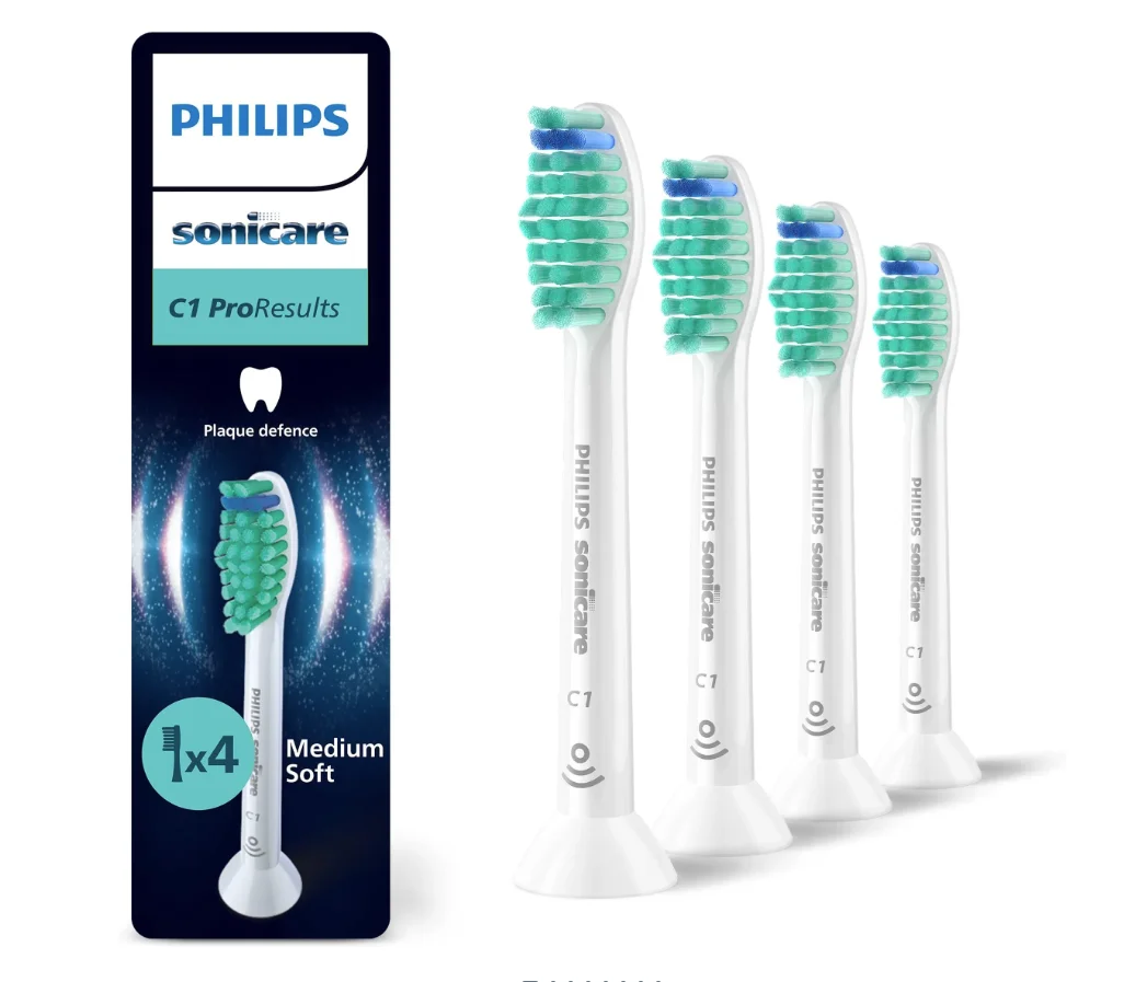 Philips Sonicare ProResults HX6014/87 – końcówki do szczoteczki sonicznej 4 szt.