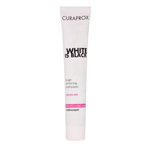 CURAPROX White is Black  - czarna wybielająca pasta do zębów 90ml