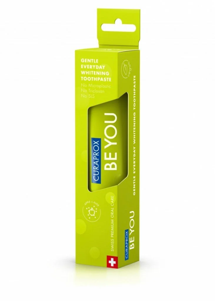 Curaprox Be You - wybielająca pasta do zębów o smaku jabłka i aloesu 60 ml