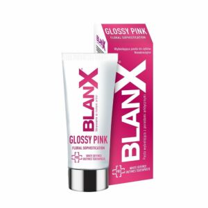 BLANX PRO Glossy Pink 75ml pasta do zębów dogłębnie wybielająca