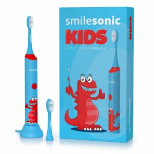 Szczoteczka soniczna dla dzieci Smilesonic Kids + kalendarz mycia zębów z naklejkami
