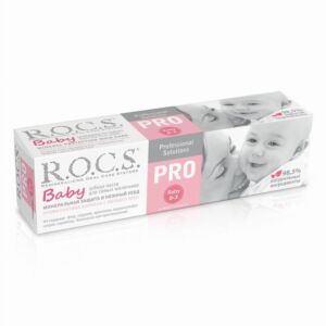 ROCS PRO Baby Mineral Protection Mild Care – bezpieczna, wzmacniająca zęby pasta dla dzieci do lat 3