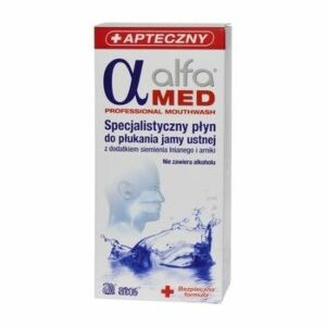 ALFA MED Professional 200 ml – specjalistyczny płyn do płukania jamy ustnej dla osób leczonych chemioterapią
