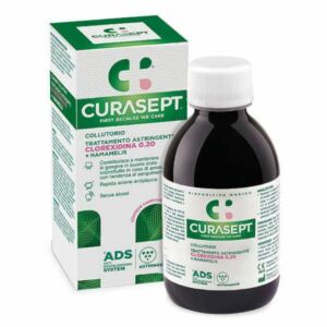 Curasept ADS 020 Astringent - płyn z chlorheksydyną i oczarem wirginijskim 200ml