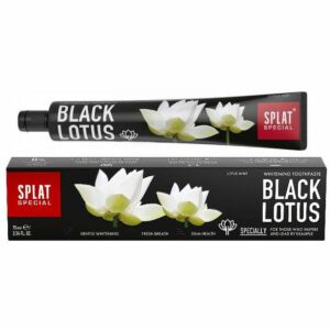 SPLAT Special BLACK LOTUS – wybielająca czarna pasta do zębów z węglem aktywnym 75 ml