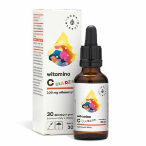 Aura Herbals Witamina C dla dzieci 100 mg  – krople 30 ml
