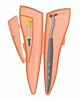 Podróżny zestaw 4 szczoteczek międzyzębowych Curaprox CPS 457 Pocket Set