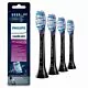 Philips Sonicare G3 Premium Gum Care – końcówki do szczoteczki sonicznej w kolorze czarnym (HX9054/33) - 4 sztuki HX9054/33