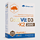 Olimp Gold-Vit® D3+K2 2000 – kapsułki 60 szt.