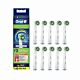 Oral-B Cross Action Clean Maximiser –  białe końcówki do szczoteczki elektrycznej 10 szt.