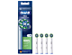 Oral-B Cross Action Pro  –  białe końcówki do szczoteczki elektrycznej 4 szt.