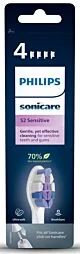 Końcówki Philips Sonicare Sensitive 4 szt. HX6054