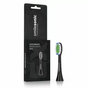 Końcówki wybielające Smilesonic UP/EX/GO ShinyWhite 2 szt. – czarne
