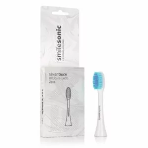 Końcówki do zębów wrażliwych Smilesonic UP/EX/GO SensiTouch 2 szt. – białe