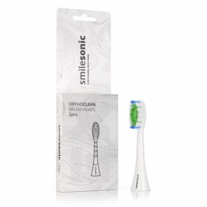 Końcówki ortodontyczne Smilesonic UP/EX/GO OrthoClean 2 szt. – białe