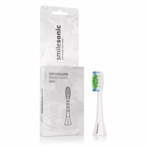 Końcówki ortodontyczne Smilesonic UP/EX/GO OrthoClean 2 szt. – białe