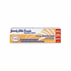 Pasta do zębów Beverly Hills Natural White Total Protection
