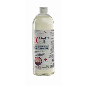 Alfa SCALING - profilaktyczny płyn do płukania jamy ustnej po skalingu lub kiretażu 500 ml