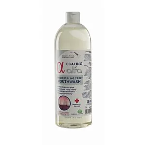 Alfa SCALING - profilaktyczny płyn do płukania jamy ustnej po skalingu lub kiretażu 500 ml