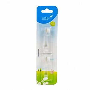 Końcówki Brush-Baby do szczoteczki BabySonic PRO 0-18 miesięcy – 2 szt.