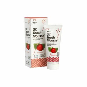 Płynne szkliwo bez fluoru GC Tooth Mousse truskawka