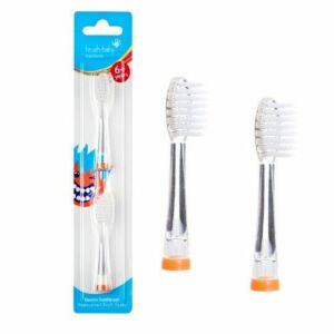 BRUSH-BABY KIDZsonic 6+ lat (2 szt.) – końcówki wymienne dla szczoteczki sonicznej
