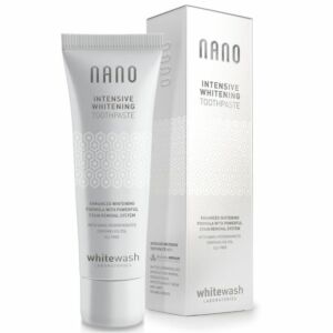 Nano WhiteWash Intensive Whitening 75ml - Intensywnie wybielająca pasta do zębów z formułą Enamel Care Technology
