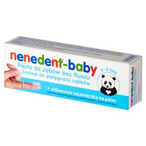 Pasta do nauki pielęgnacji ząbków Nenedent Baby + szczoteczka
