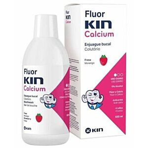 Płyn dla dzieci KIN Fluor-Kin Calcium truskawkowy 