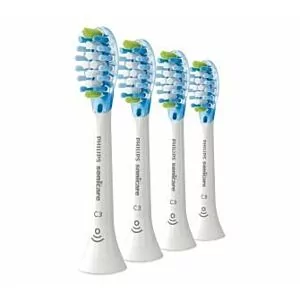 Philips Sonicare C3 Premium Plaque Defence (białe) 4 szt. – zaawansowane końcówki usuwające płytkę nazębną do szczoteczki Philips Sonicare HX9044/17