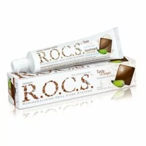Remineralizująca pasta o smaku czekolady i mięty Rocs Chocolate & Mint 60ml