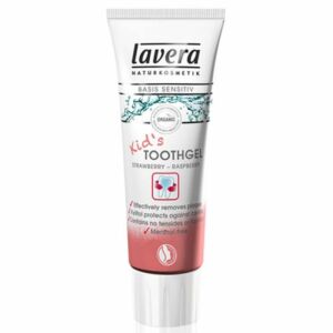 Pasta bez fluoru Lavera Basis Sensitive Truskawkowo-Malinowa 75ml