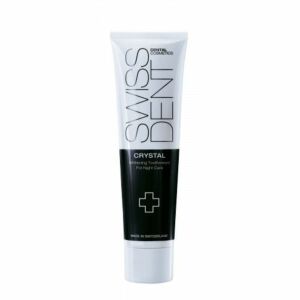 SwissDent Crystal - remineralizujący i wybielający krem bez fluoru na noc 100ml