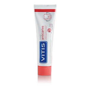 Vitis Anticaries 100 ml – przeciwpróchnicza pasta do zębów, zapobiegająca erozji szkliwa