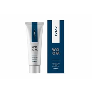 WOOM Total+ 75 ml – pielęgnująca pasta do zębów do zadań specjalnych