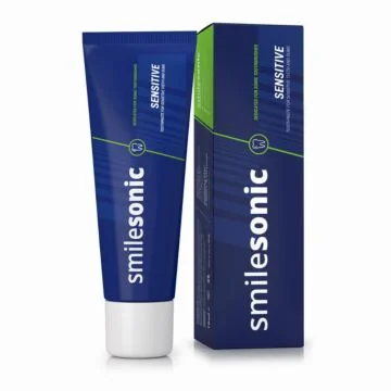 Smilesonic Sensitive – pasta na wrażliwe zęby i dziąsła przeznaczona do szczoteczek sonicznych 75 ml